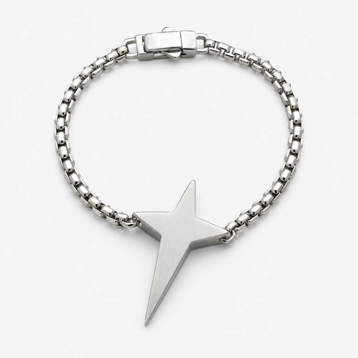 Bracelet-Chaine - Argent-Etoile – Image 3