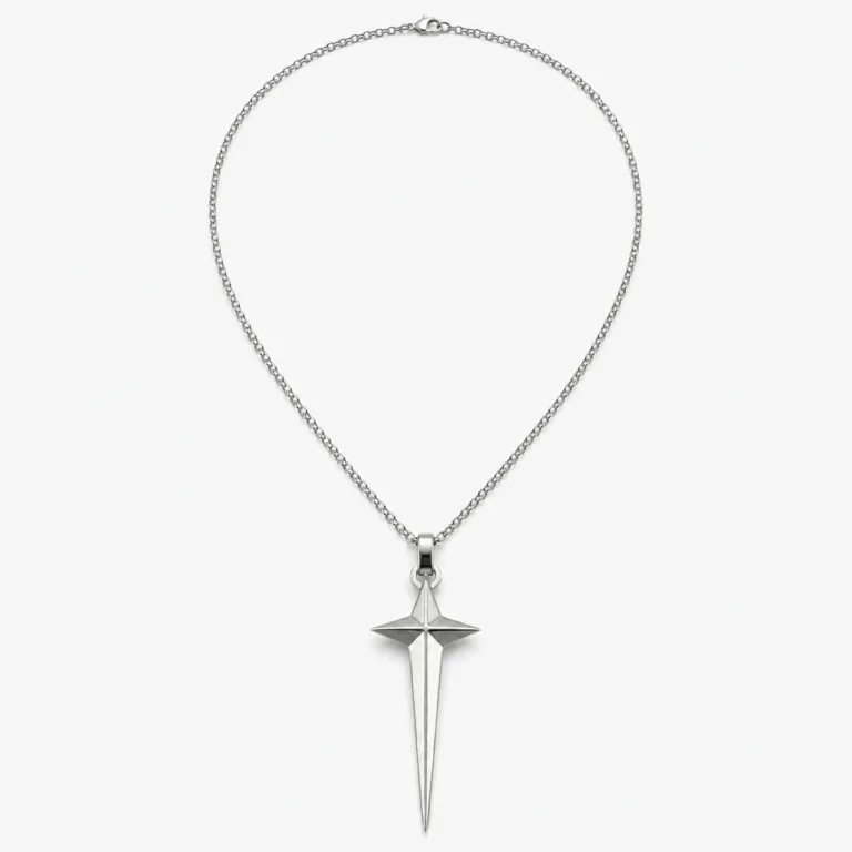 Collier - Argent-Dague