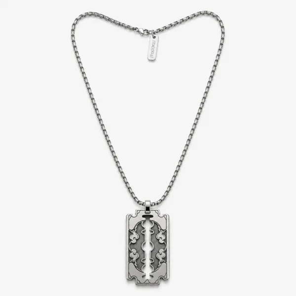 Collier-Lame - Argent