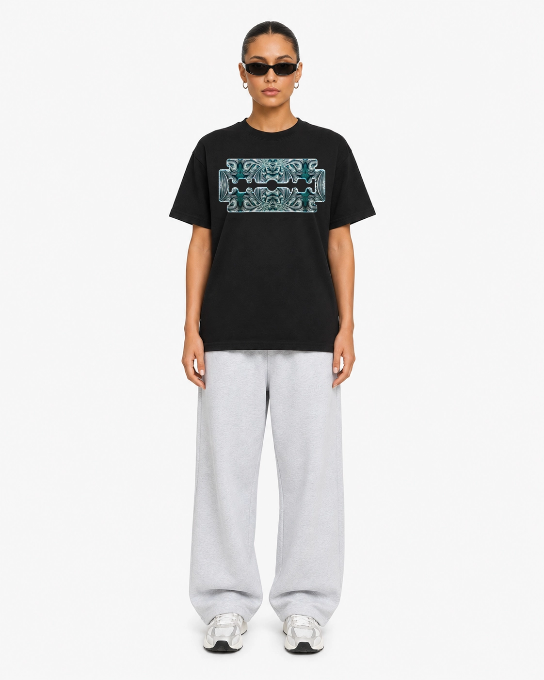 Tshirt noir - Lame_00217 – Image 4