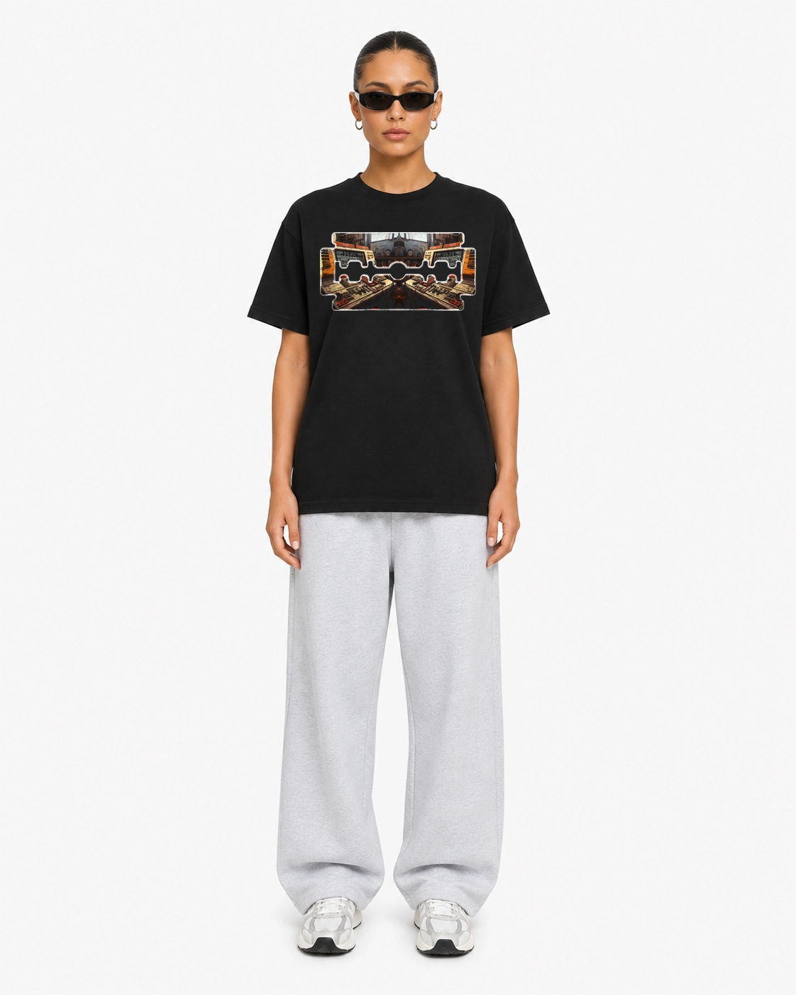 Tshirt noir - Lame_00227 – Image 4