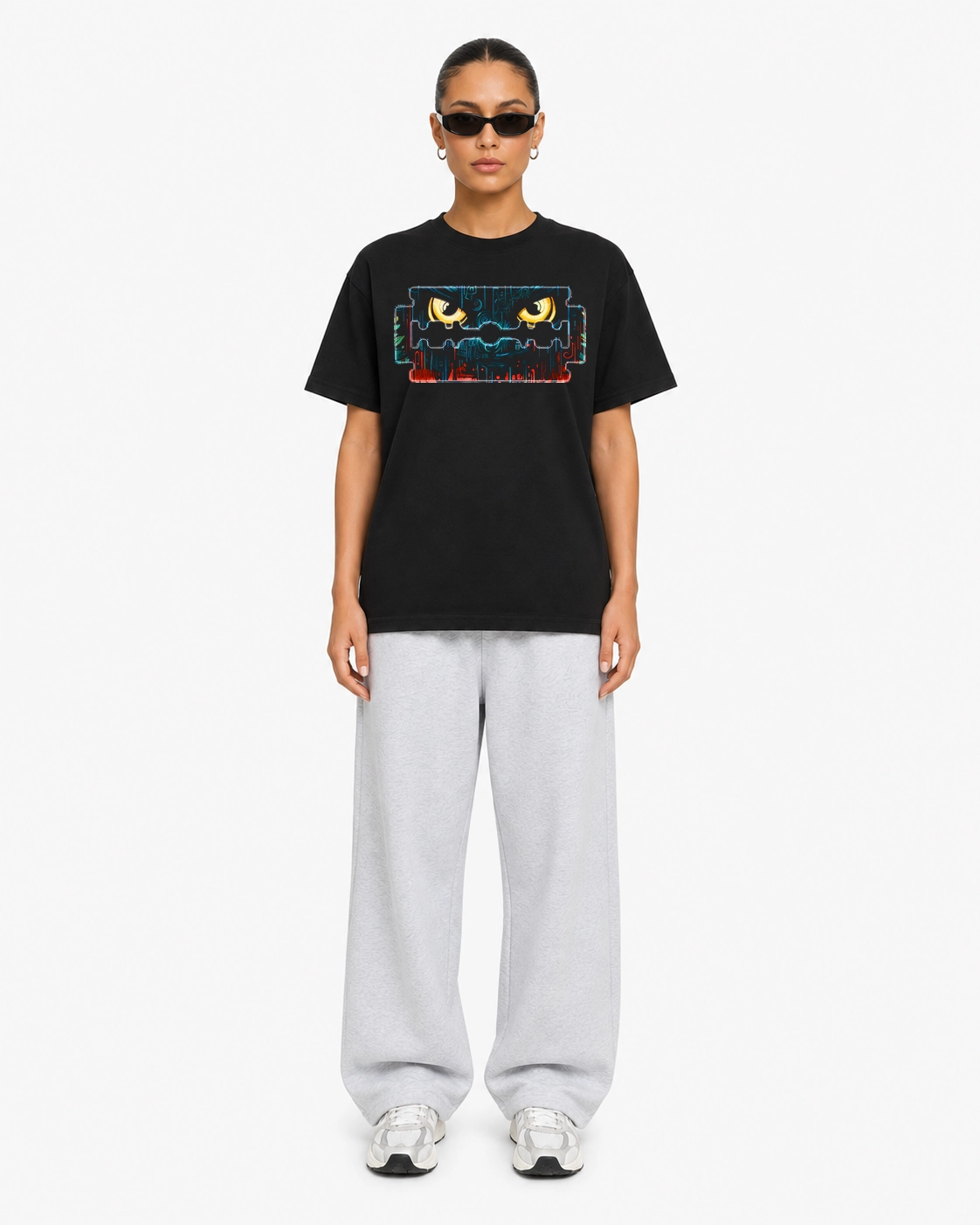 Tshirt noir - Lame_00233 – Image 4