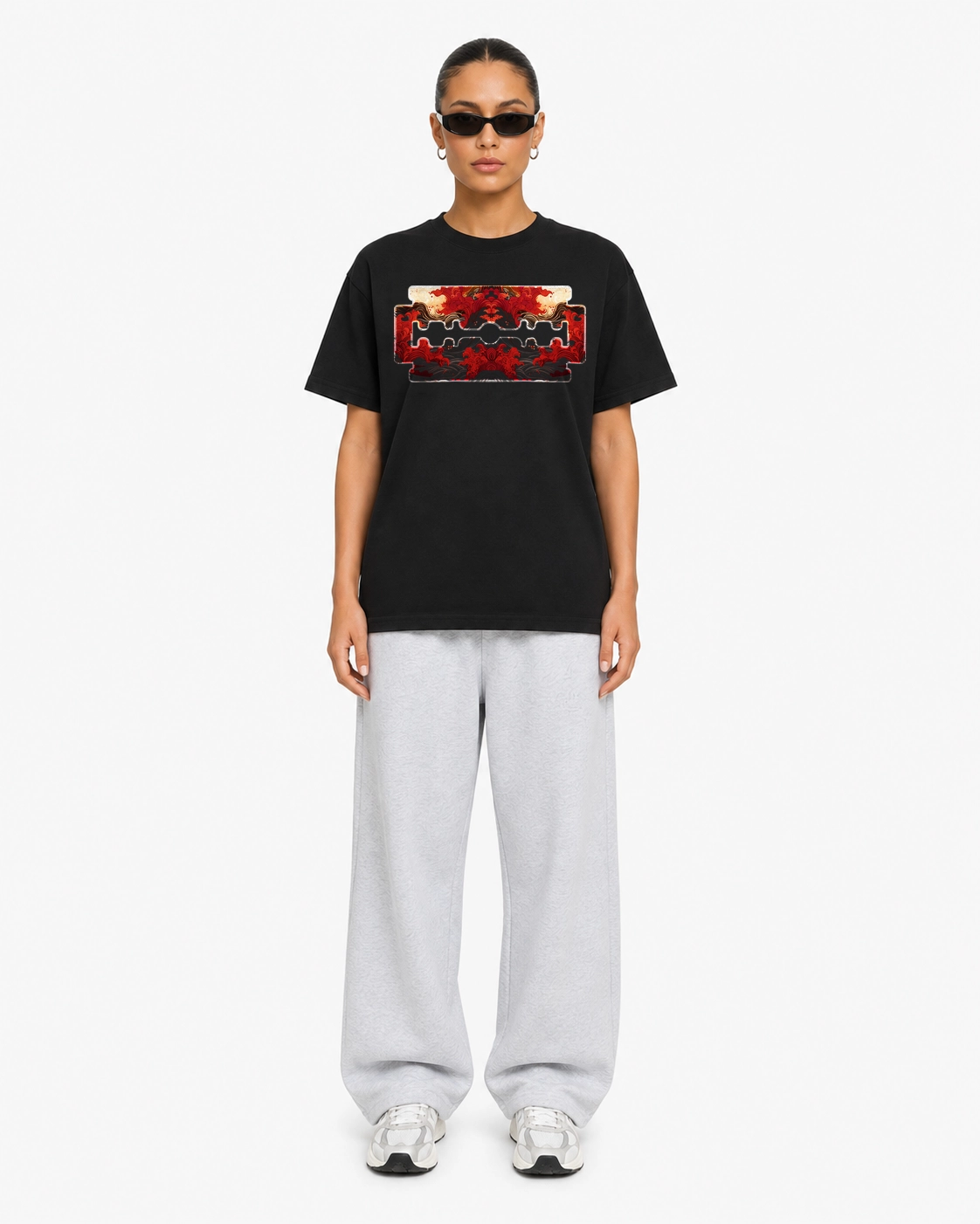 Tshirt noir - Lame_00235 – Image 4