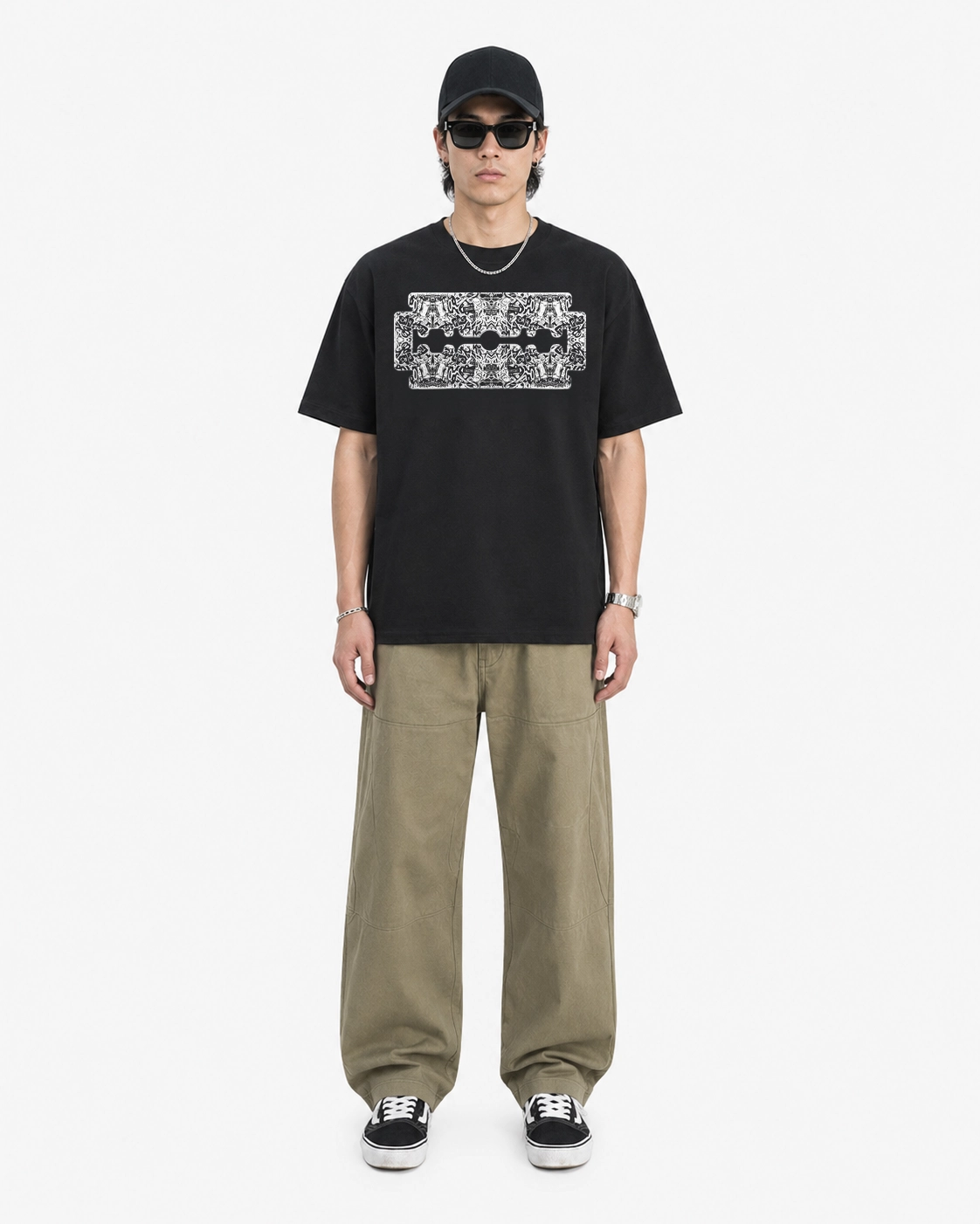 Tshirt noir - Lame_00210 – Image 3