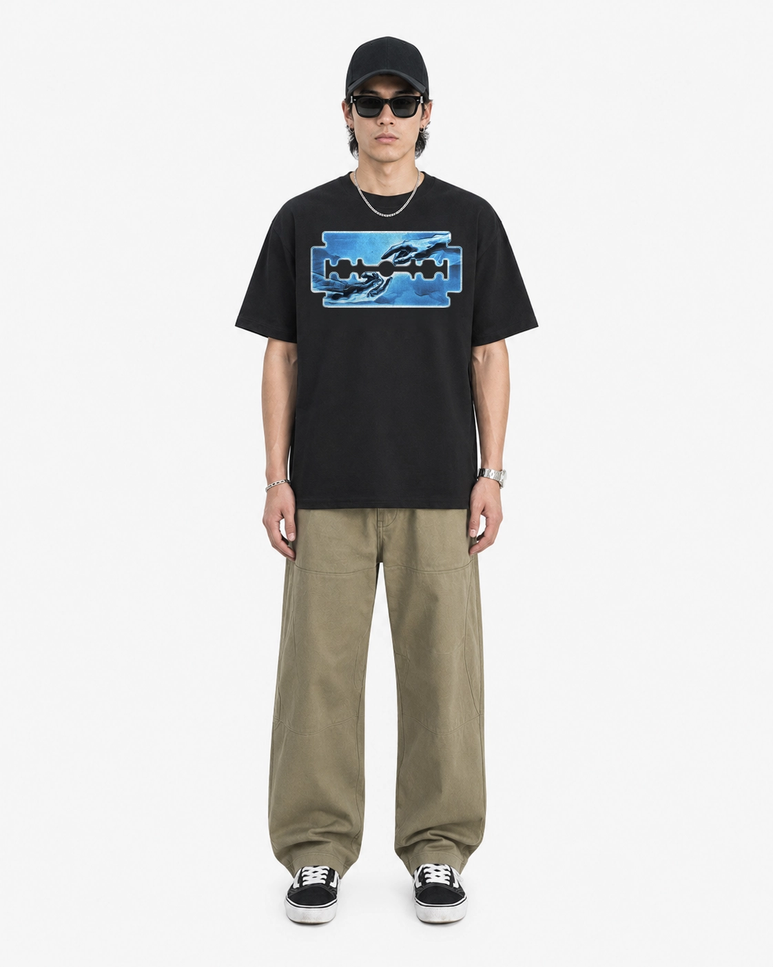 Tshirt noir - Lame_00237 – Image 3