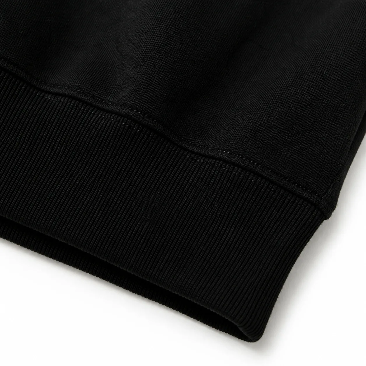 Hoodie court No Risk ITOUKEI noir — vue 7