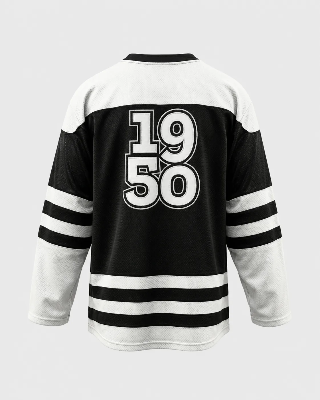 Maillot de hockey ITOUKEI noir et blanc — vue 2