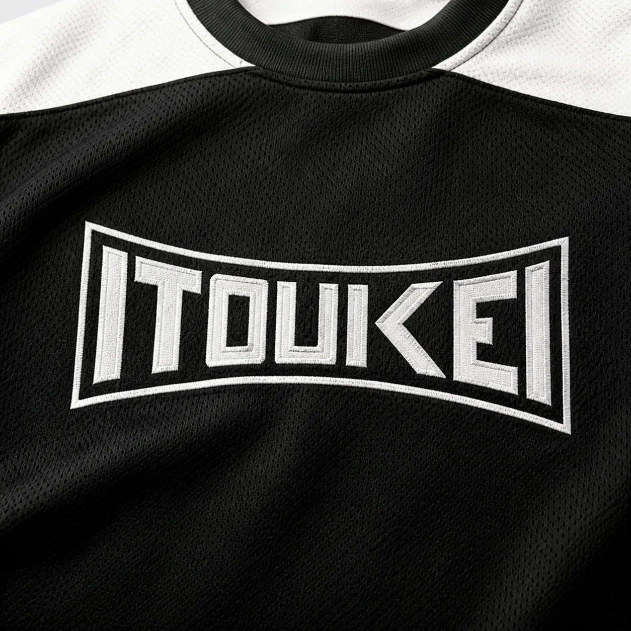 Maillot de hockey ITOUKEI noir et blanc — vue 5