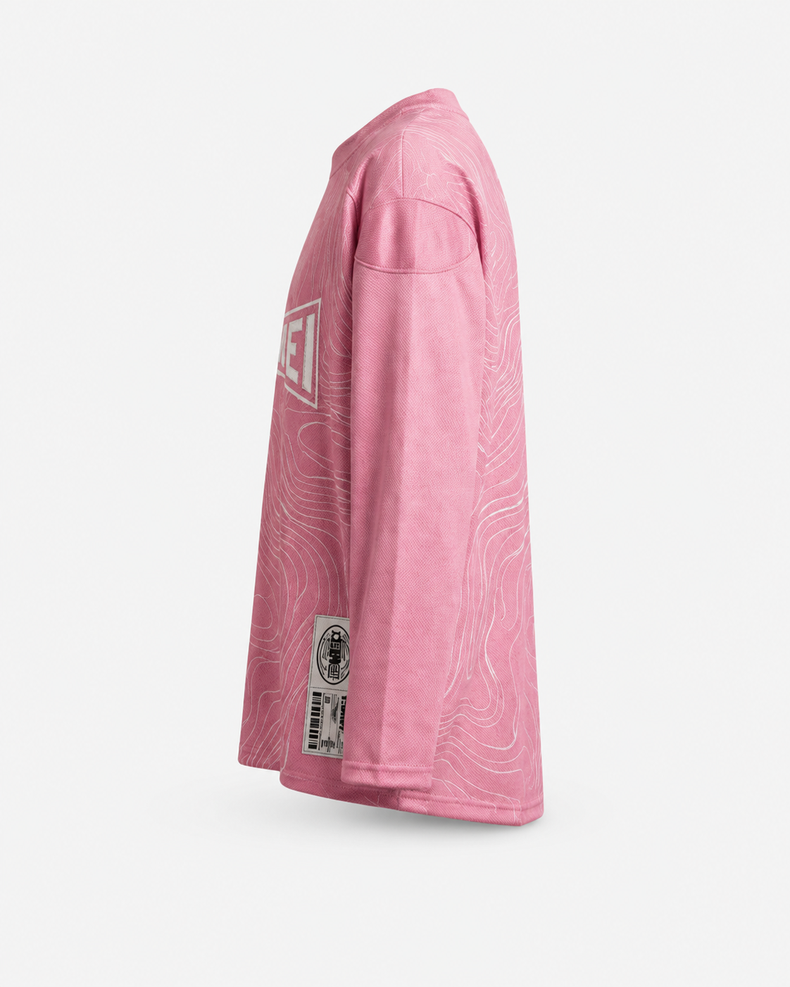 Jersey-LS-Topo - Rose – Image 3
