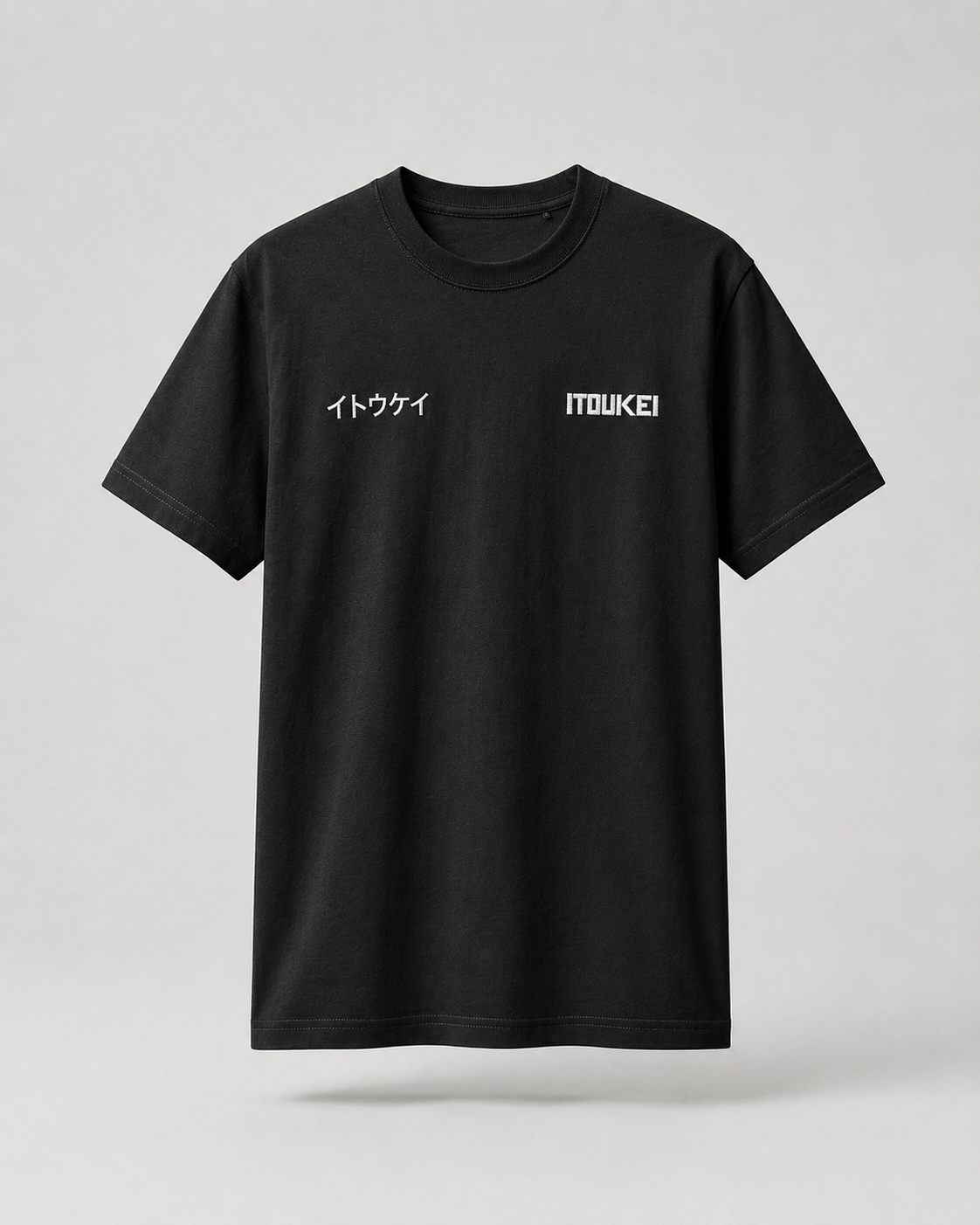 T-shirt logo ITOUKEI noir — vue de face