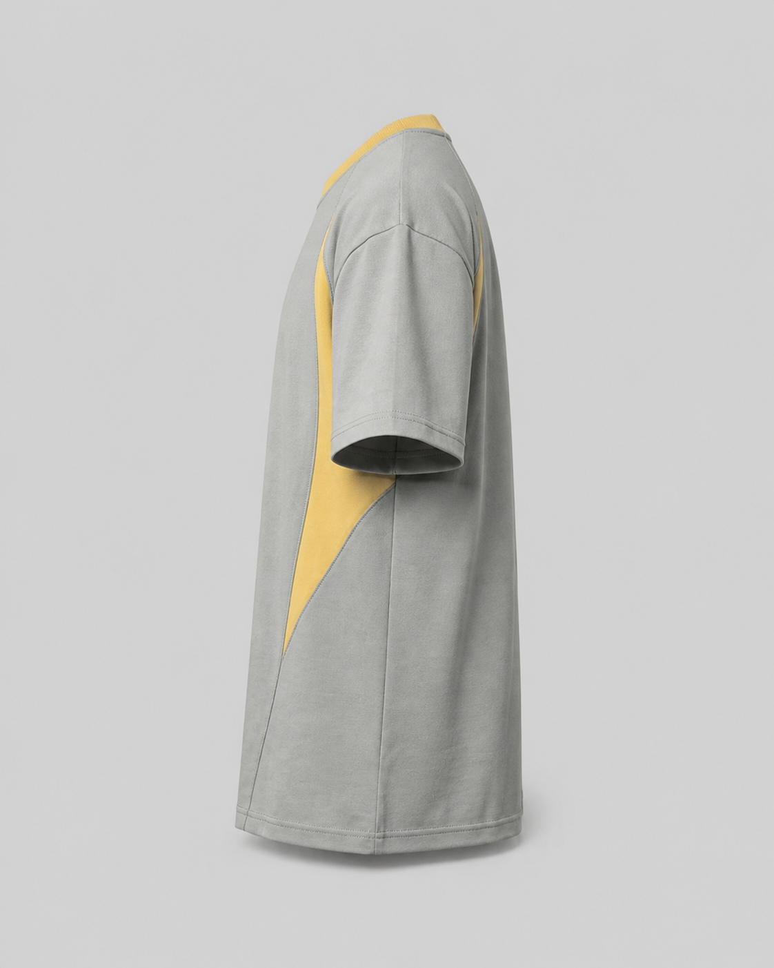 Tshirt-Panel - Gris-Jaune – Image 4