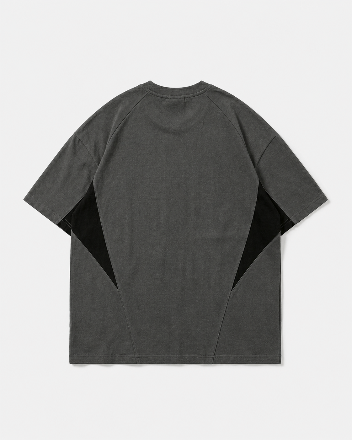 Tshirt-Panel - Gris-Noir