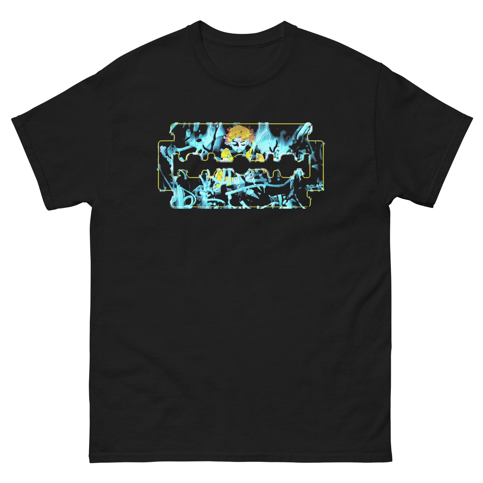 Tshirt noir - Lame_00191