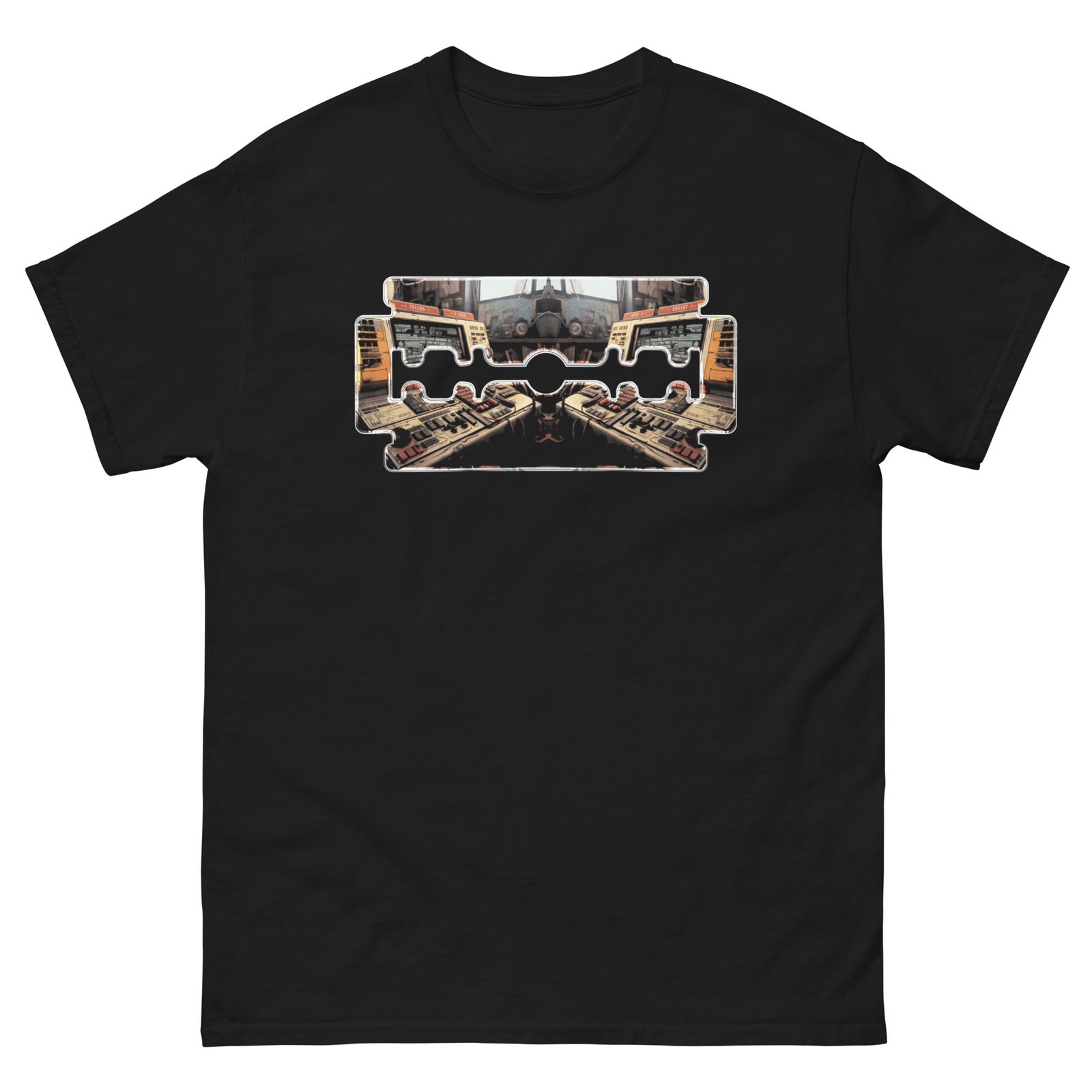 Tshirt noir - Lame_00227