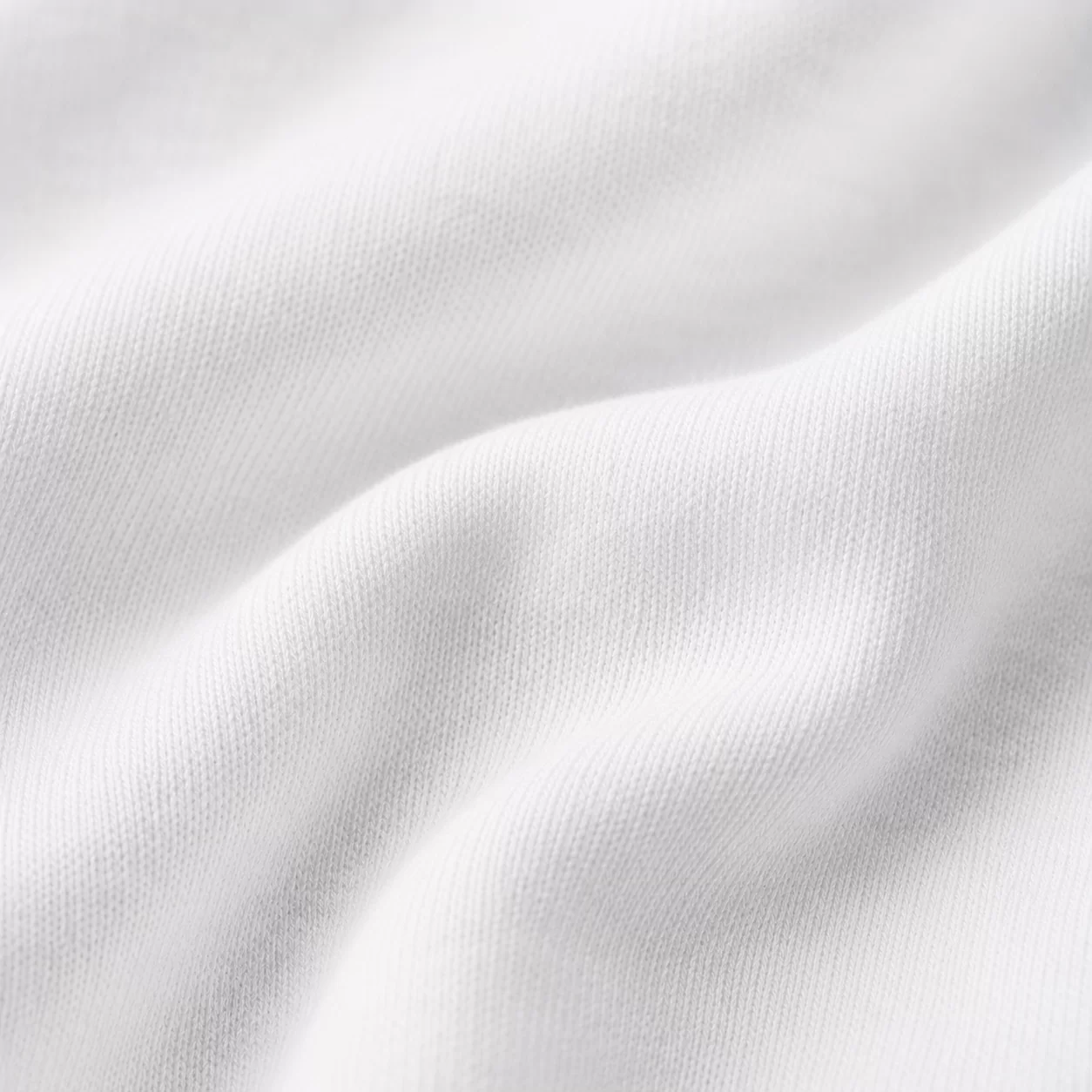 Hoodie ITOUKEI blanc — détail molleton