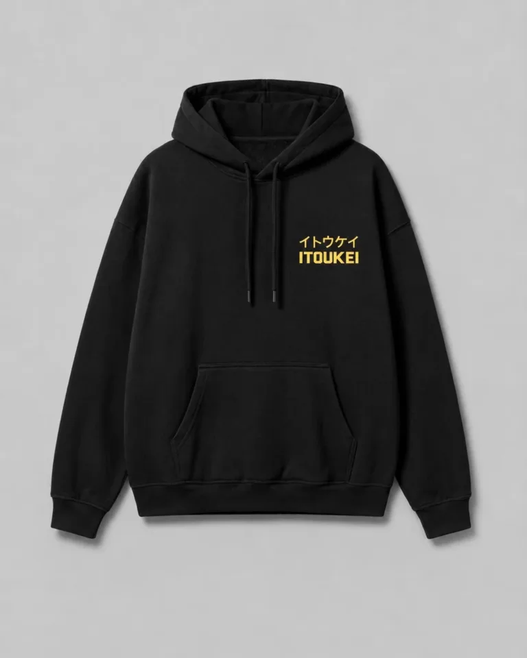Hoodie - Noir & Jaune