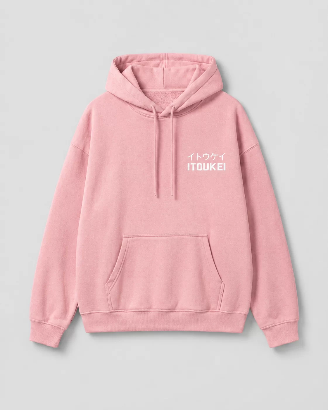 Hoodie ITOUKEI rose — vue de face