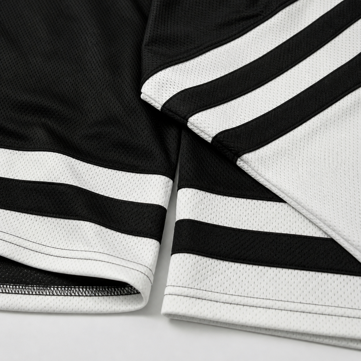 Jersey-Hockey - Noir-Blanc – Image 7