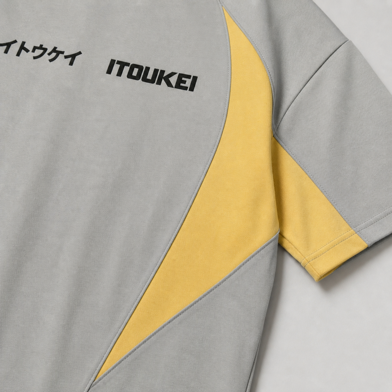 Tshirt-Panel - Gris-Jaune – Image 8