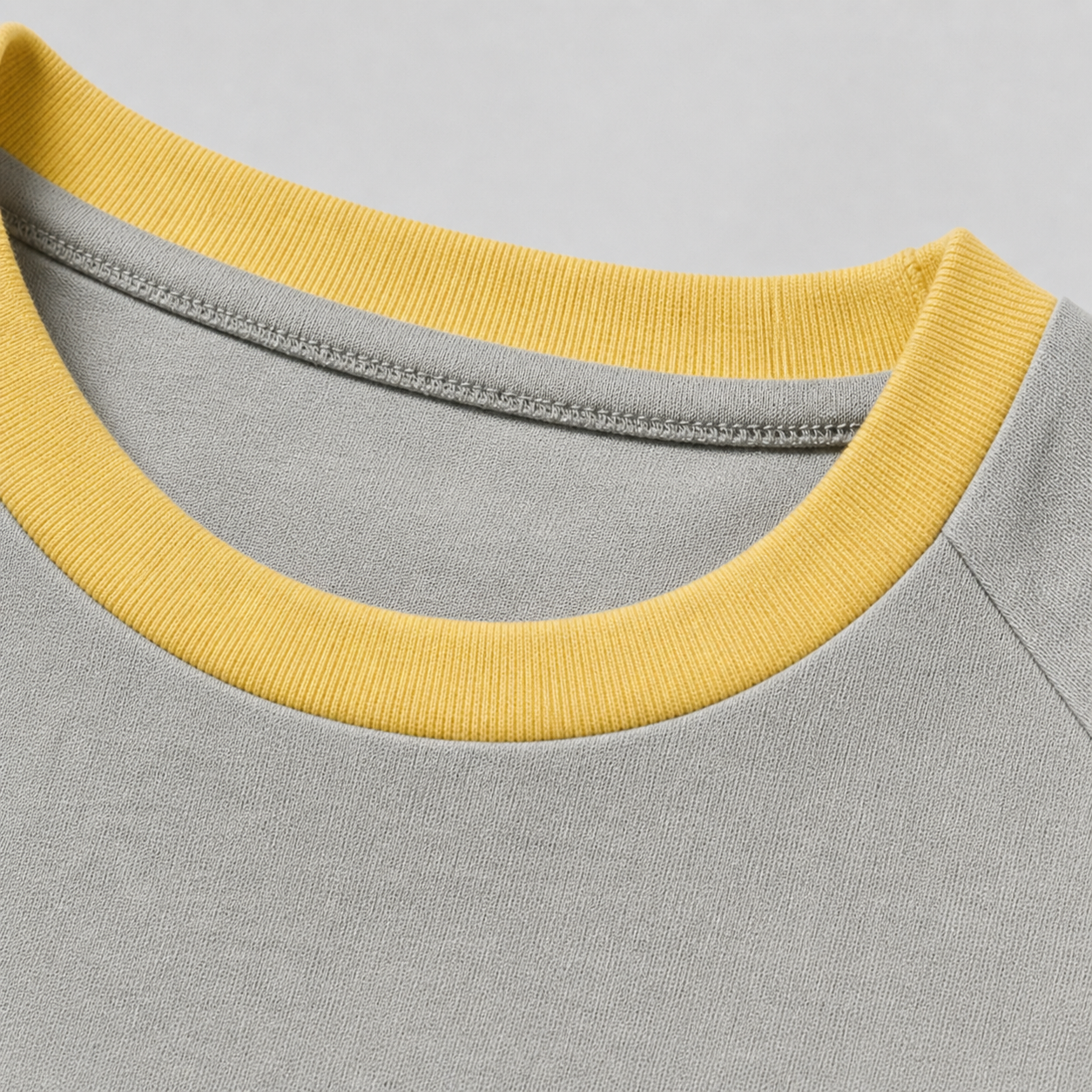 Tshirt-Panel - Gris-Jaune – Image 9