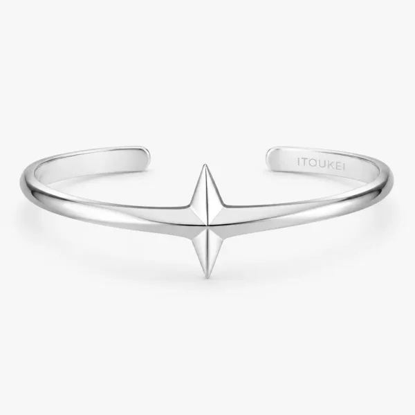 Bracelet-Jonc - Argent